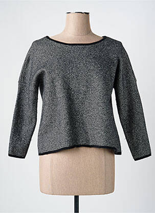 Megztinis juodas DES PETITS HAUTS moteris