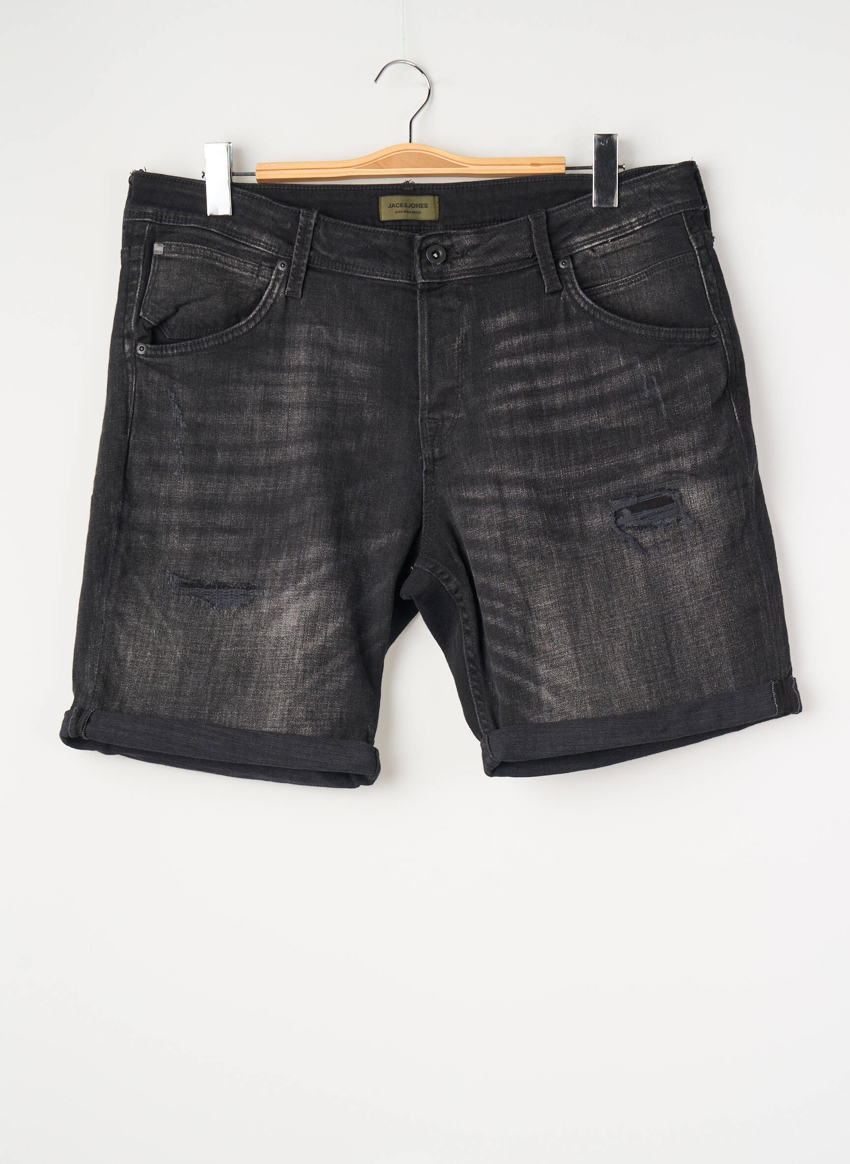 Šortas juodas JACK & JONES vyras
