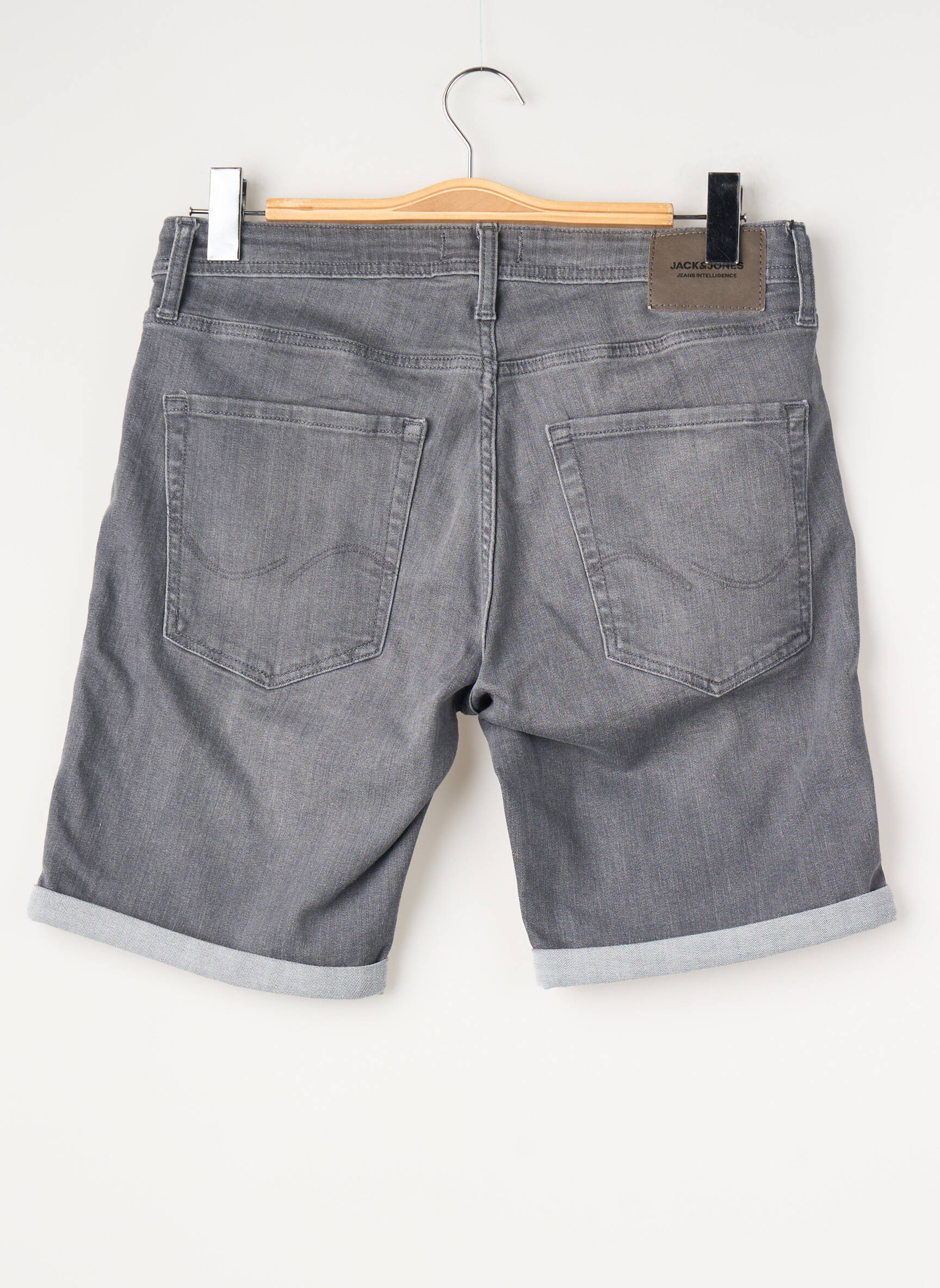 Šortas pilka JACK & JONES vyras