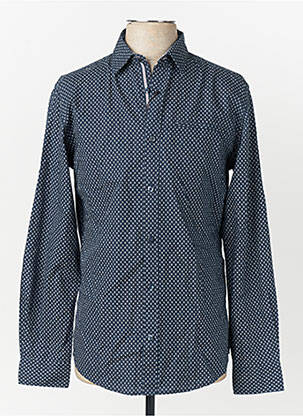 Ilgomis rankovėmis marškinys mėlyna JACK & JONES vyras