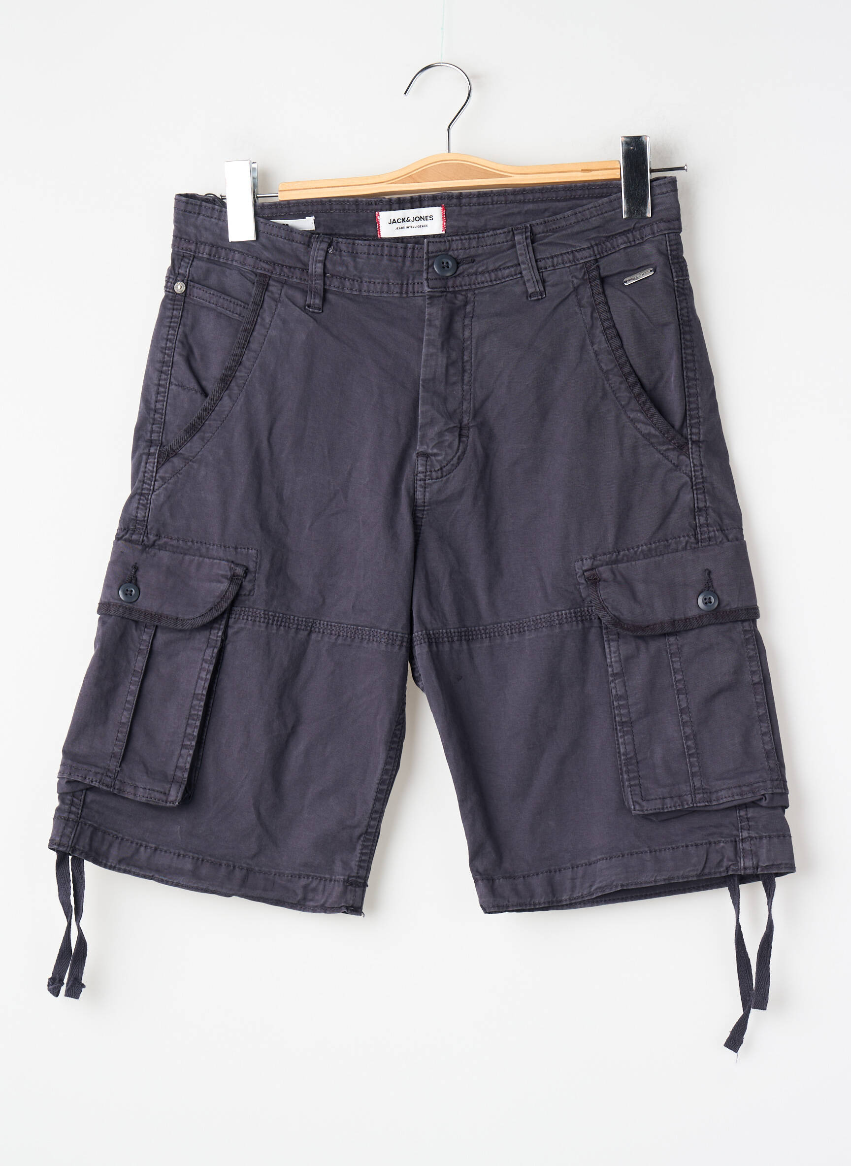 Šortas pilka JACK & JONES vyras