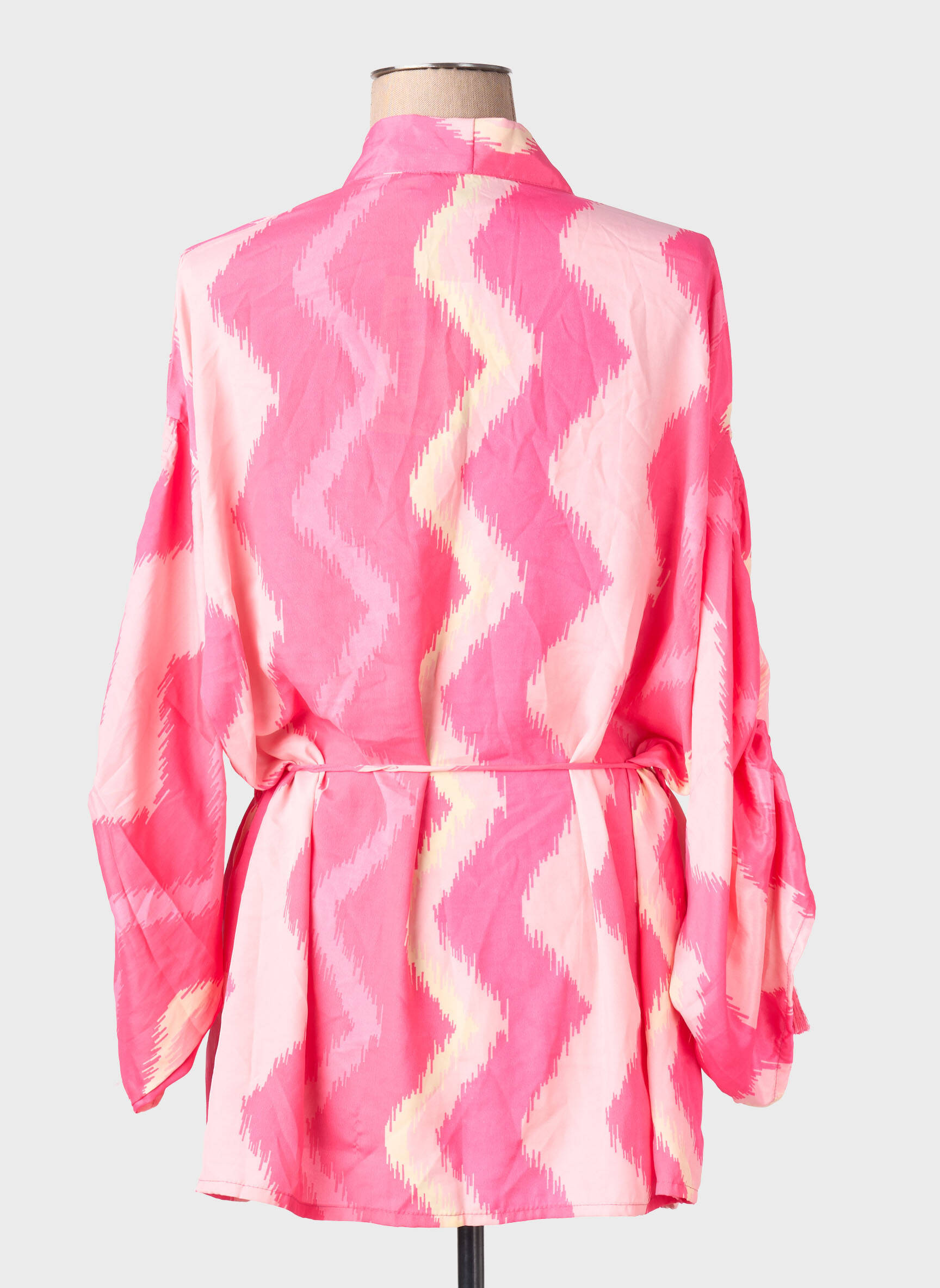 Kimono striukė rožinė GOLD & SILVER moteris