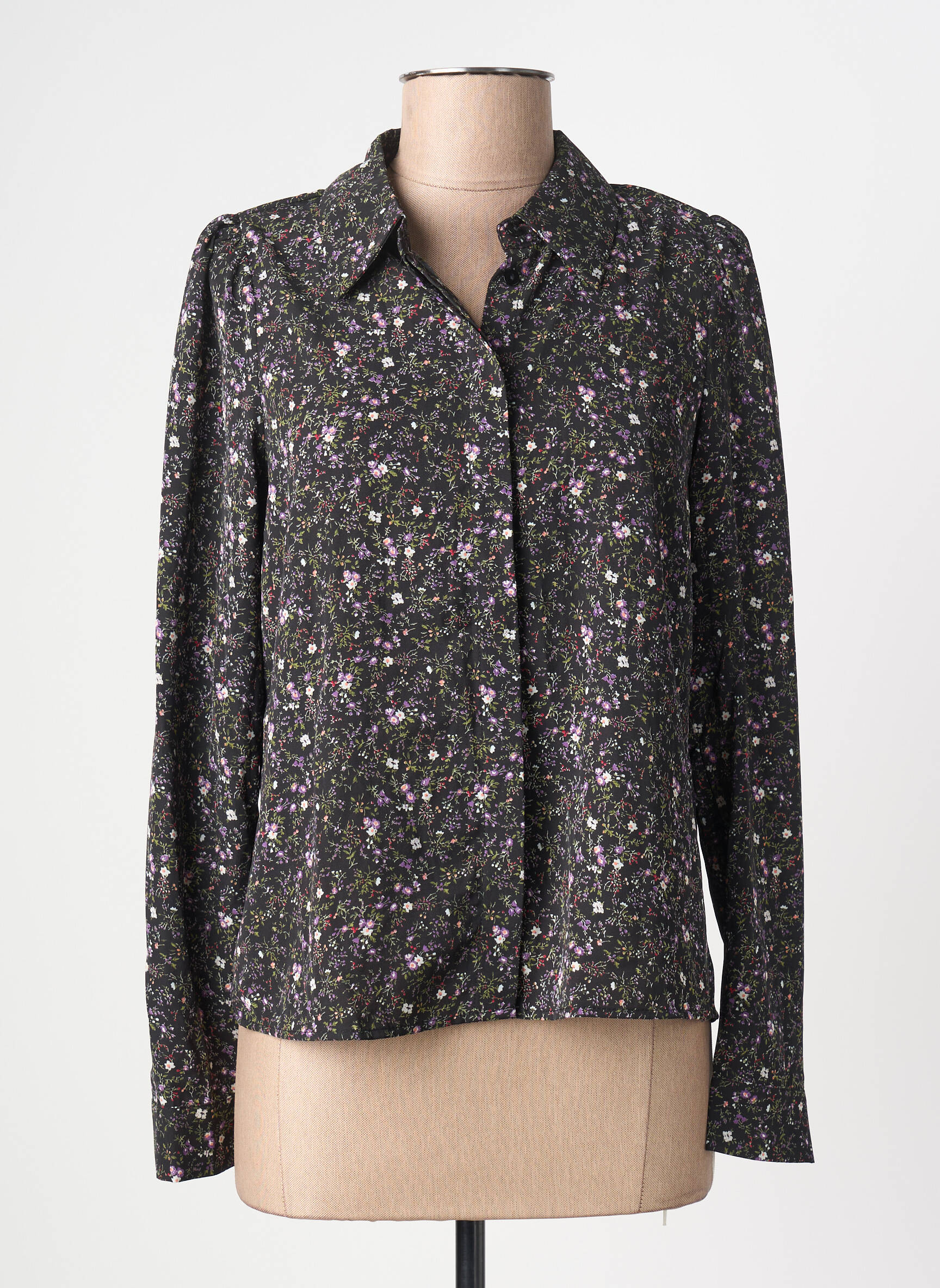 Moteriškas marškinys juodas VERO MODA moteris