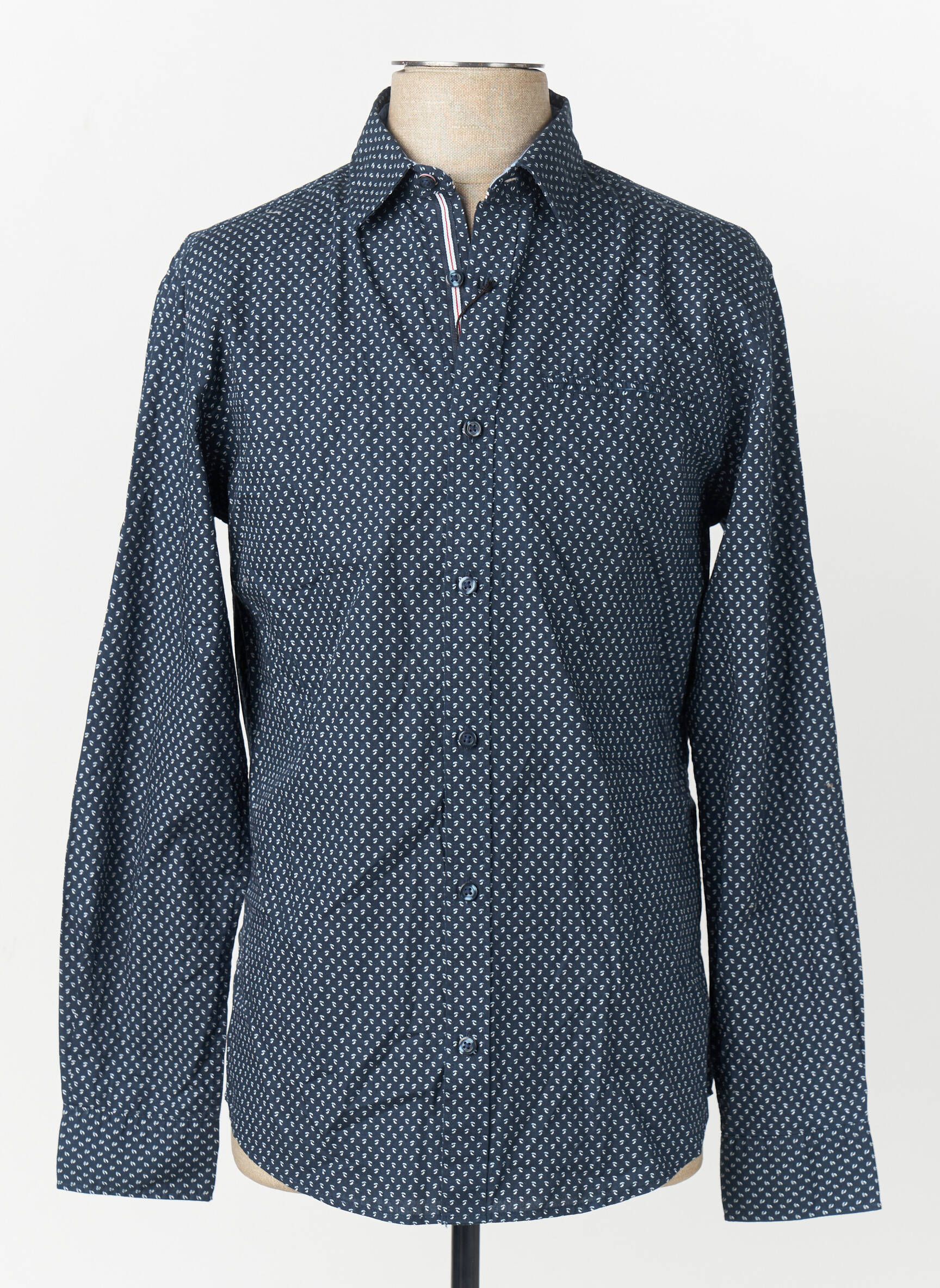 Ilgomis rankovėmis marškinys mėlyna JACK & JONES vyras