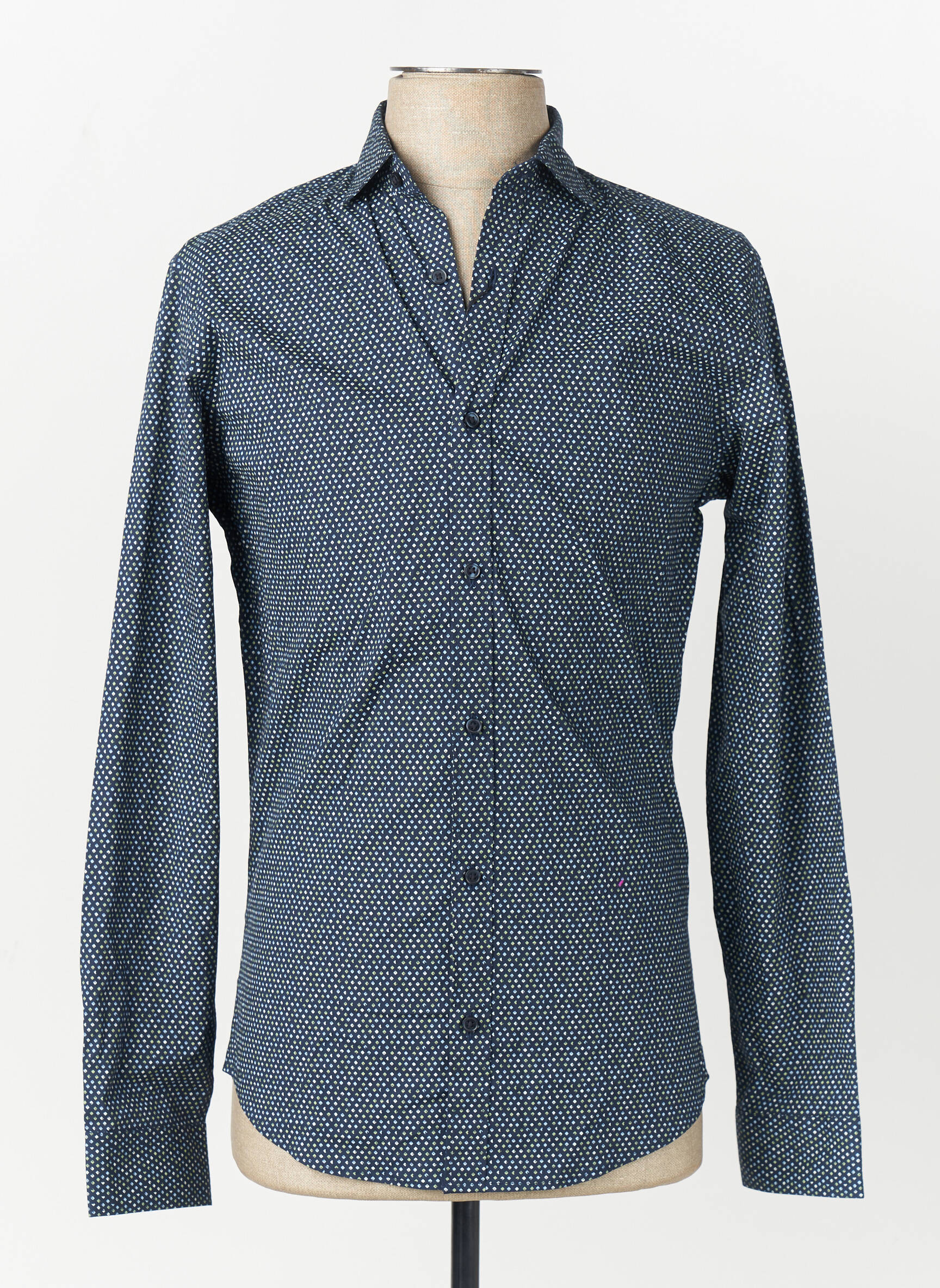 Ilgomis rankovėmis marškinys mėlyna JACK & JONES vyras