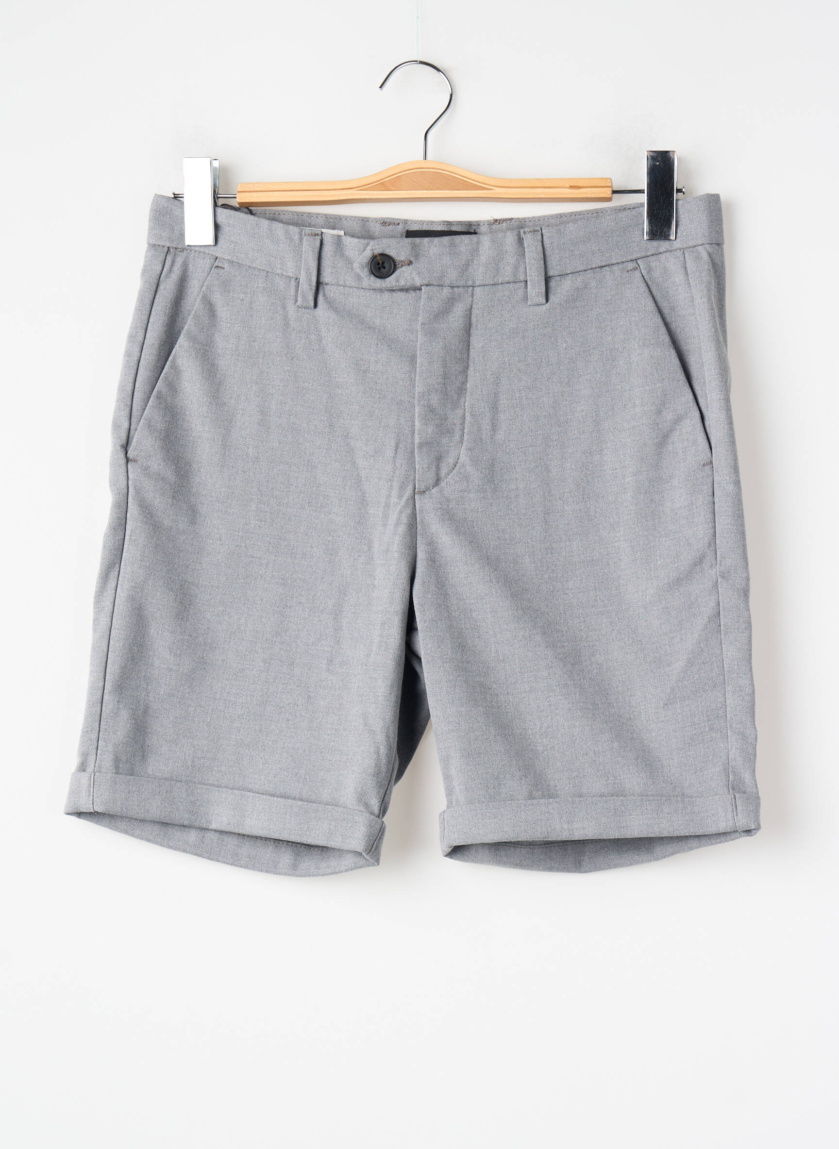 Šortas pilka JACK & JONES vyras