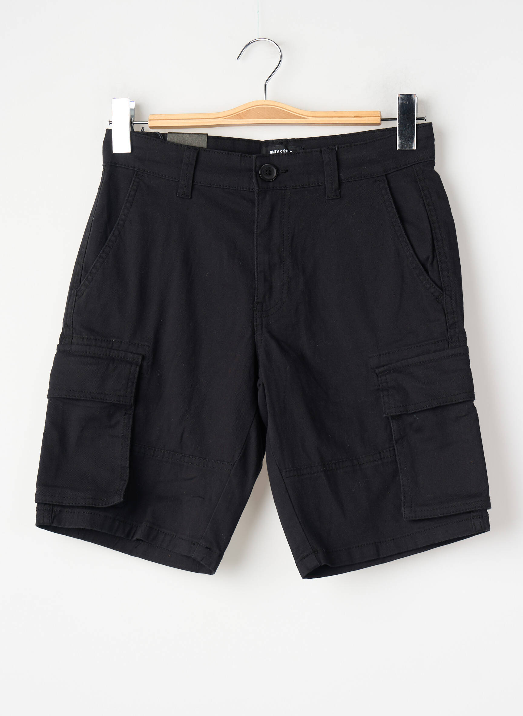 Bermudas juodas ONLY&SONS vyras