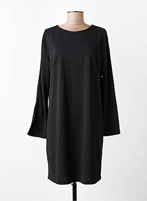 Pusilgių suknelė juodas ASTRID BLACK LABEL moteris