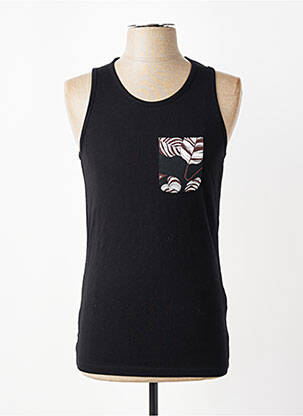 Marškiniai be rankovių juodas JACK & JONES vyras