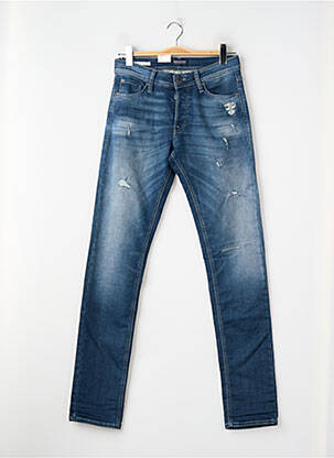 Lieknos džinsai mėlyna JACK & JONES vyras