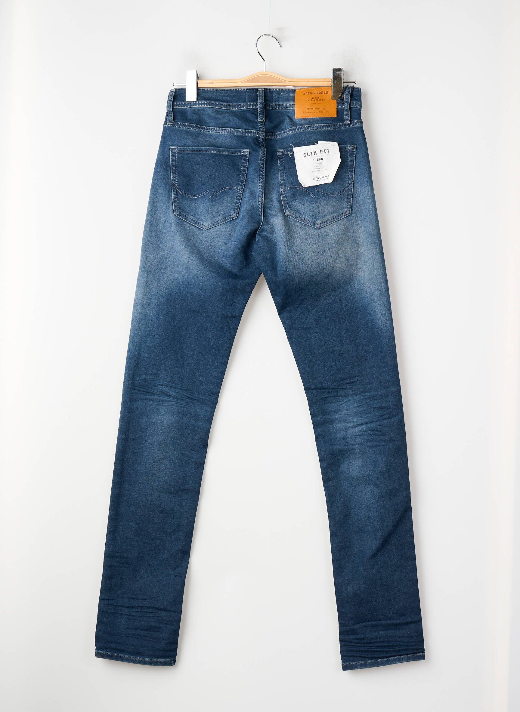 Lieknos džinsai mėlyna JACK & JONES vyras