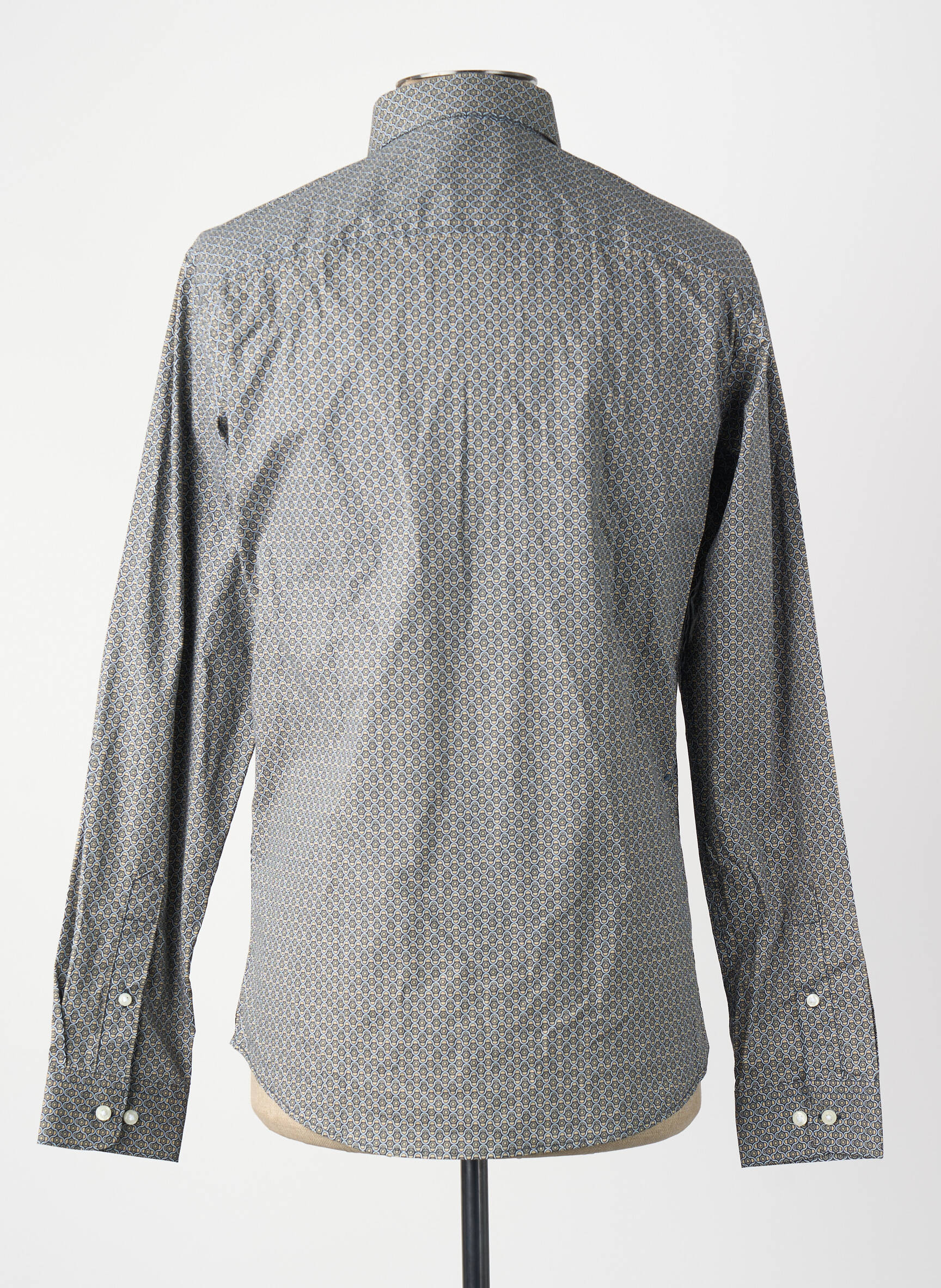 Ilgomis rankovėmis marškinys mėlyna JACK & JONES vyras