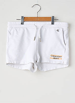 Šortas baltas CALVIN KLEIN mergina