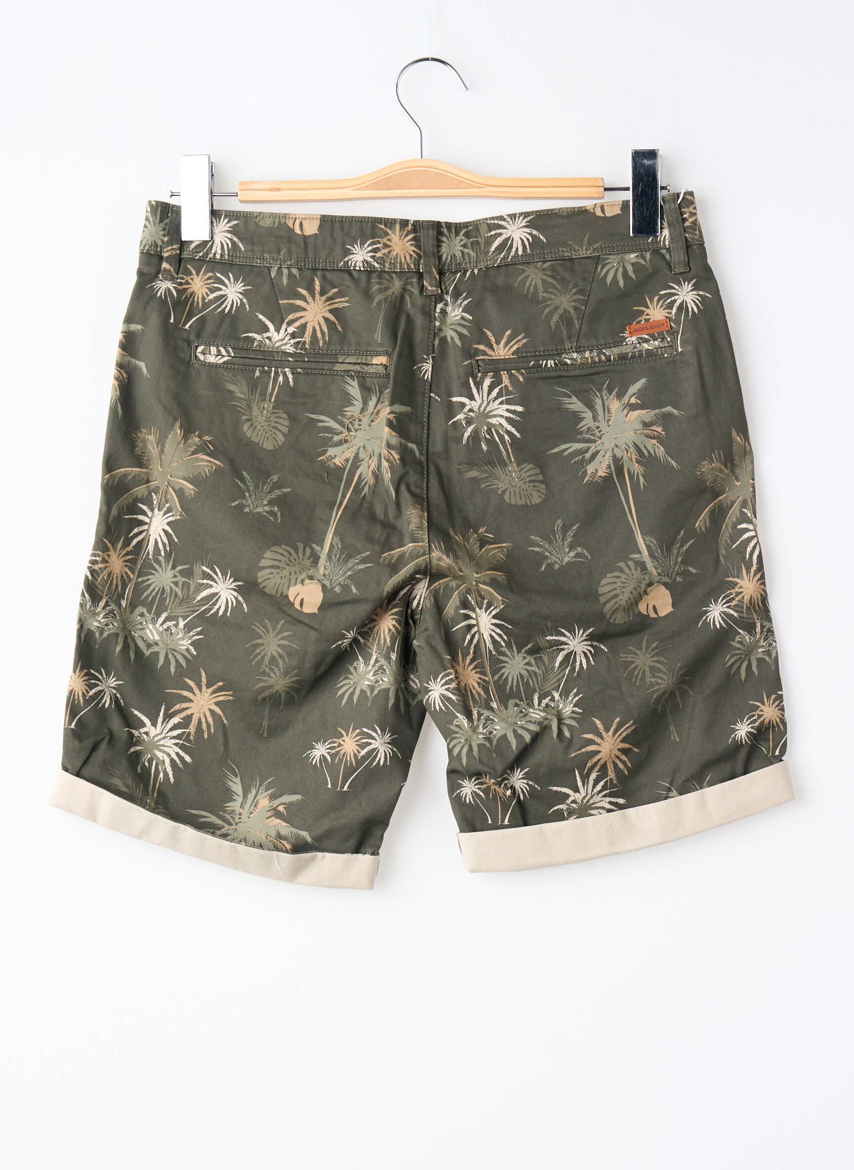 Bermudas žalias JACK & JONES vyras