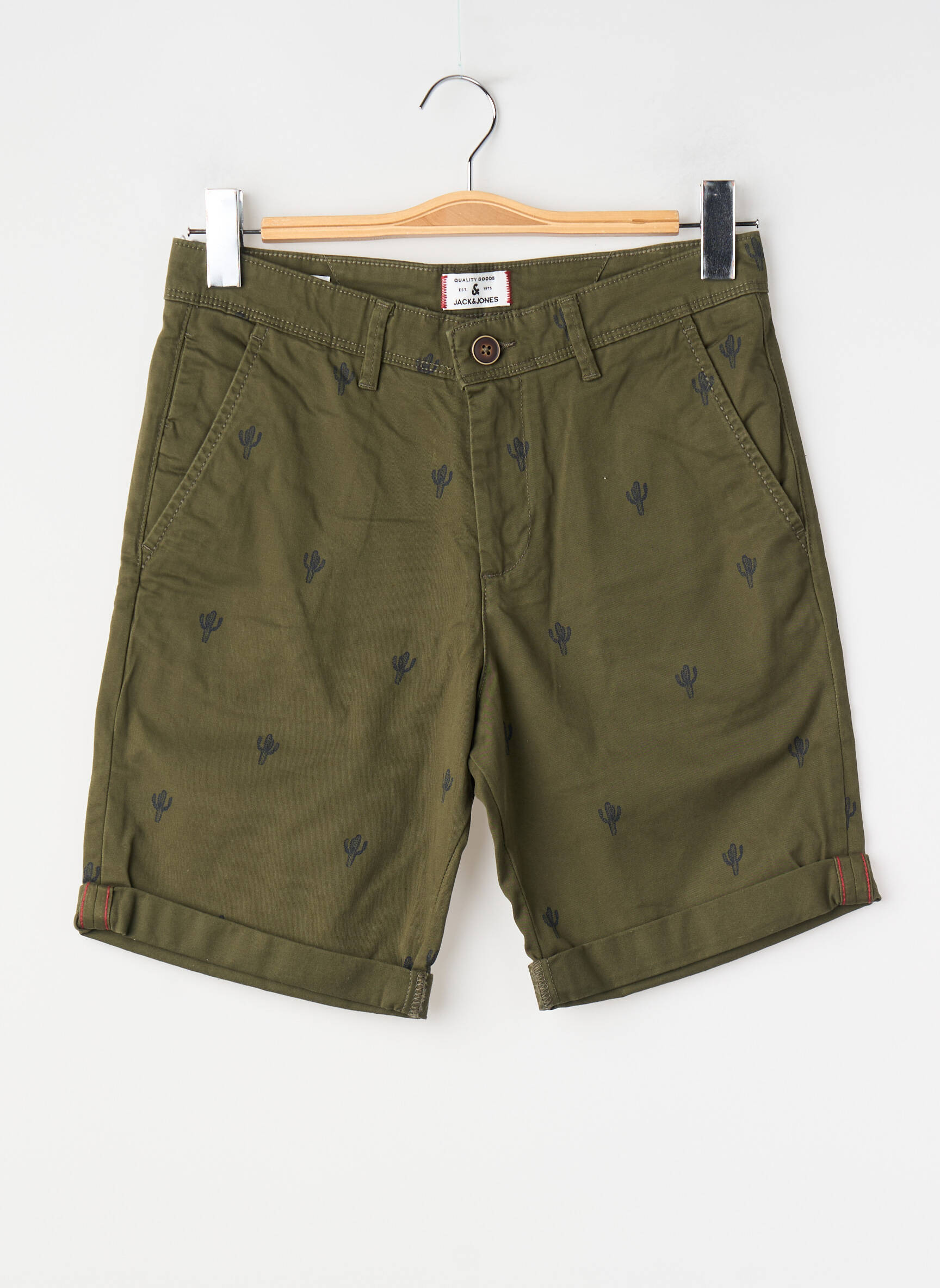Bermudas žalias JACK & JONES vyras