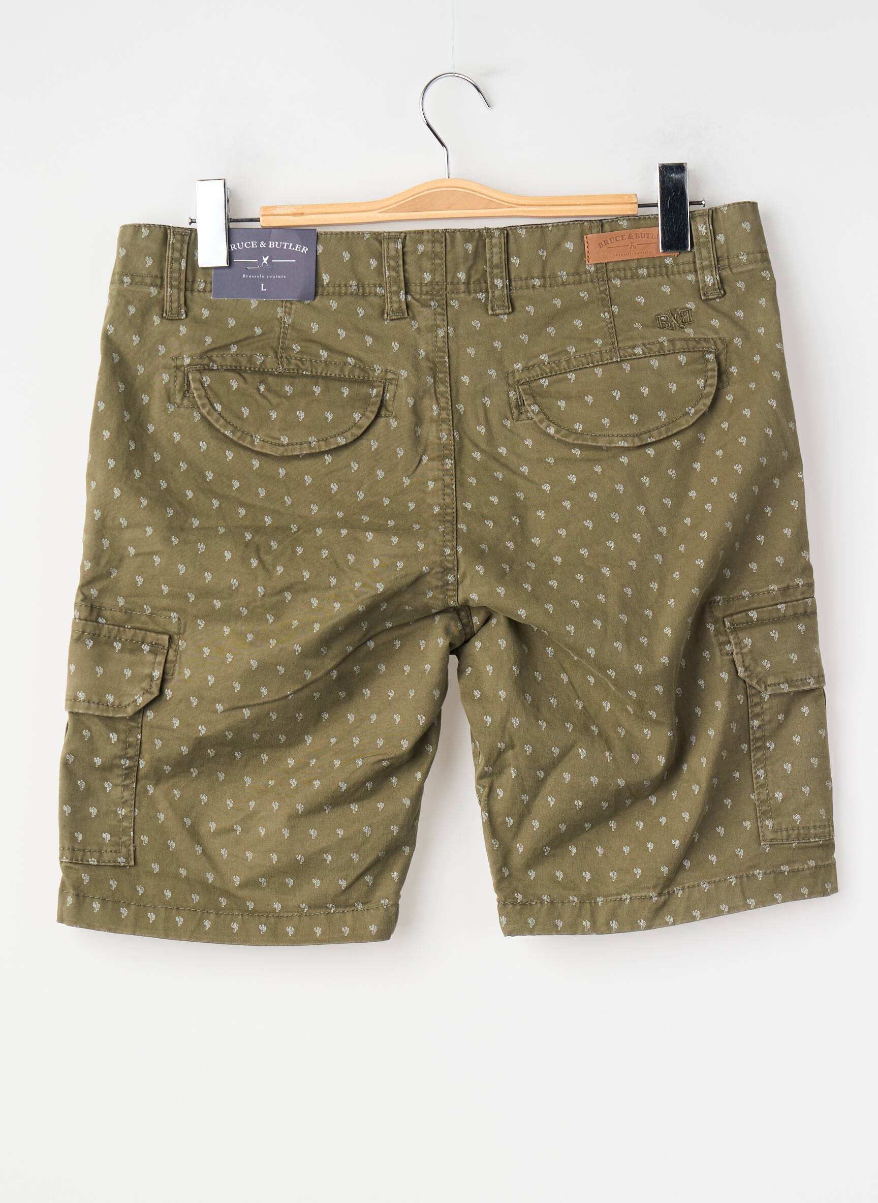 Bermudas žalias BRUCE & BUTLER  vyras