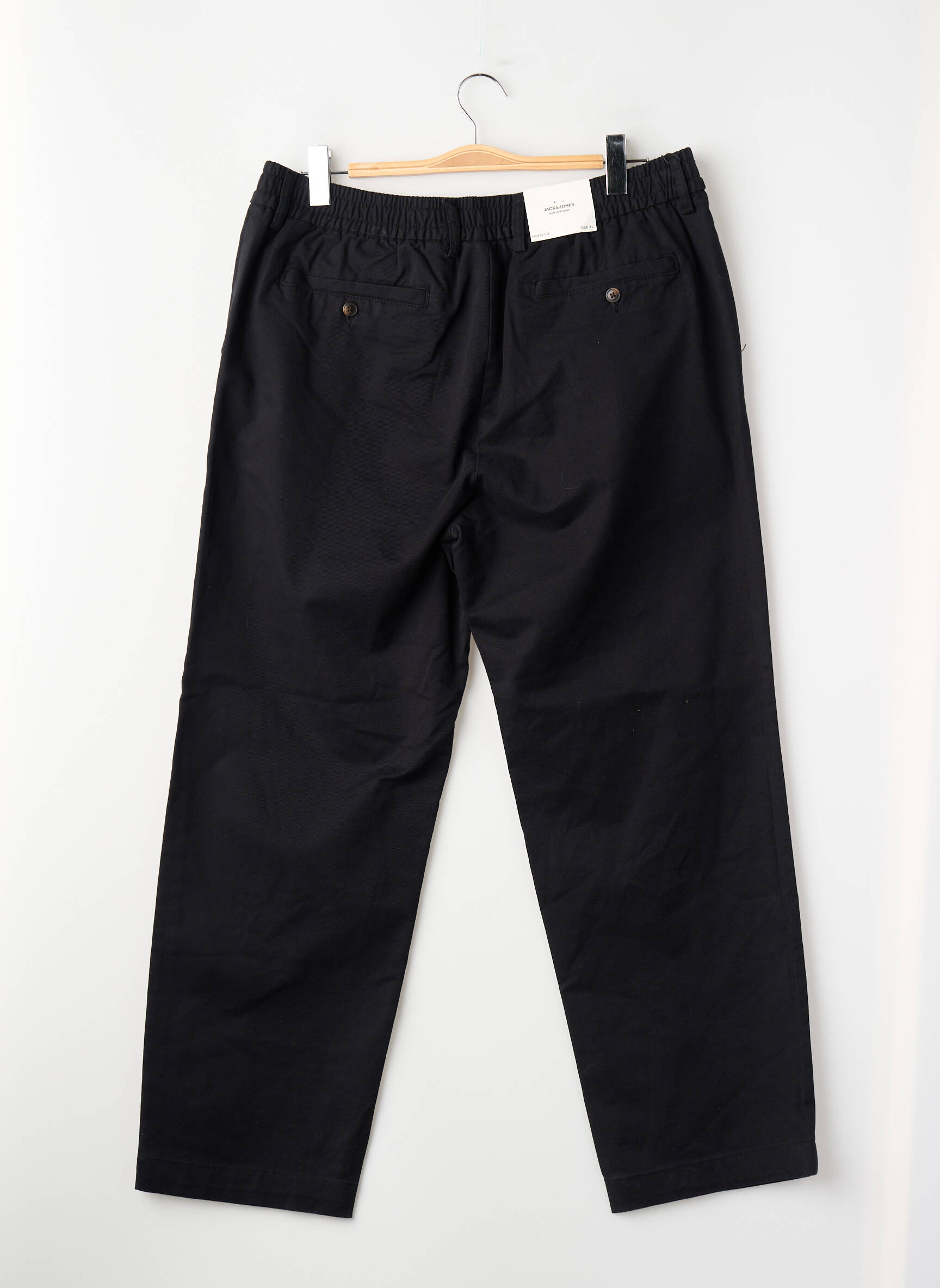 Tiesi kelnė juodas JACK & JONES vyras