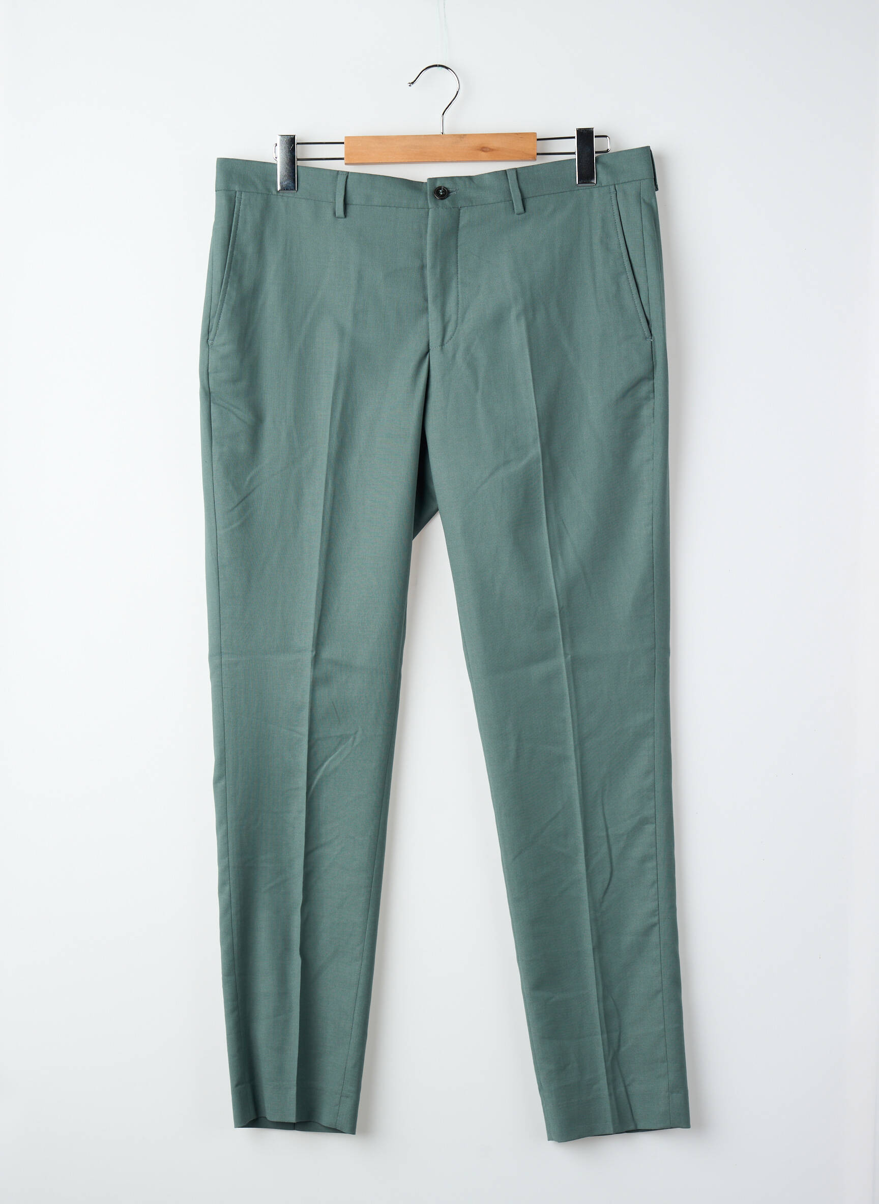 Lieknos kelnės žalias JACK & JONES vyras