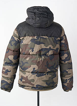 Pūkinė striukė žalias JACK & JONES vyras