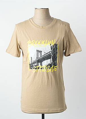 T-marškinys bežinis JACK & JONES vyras