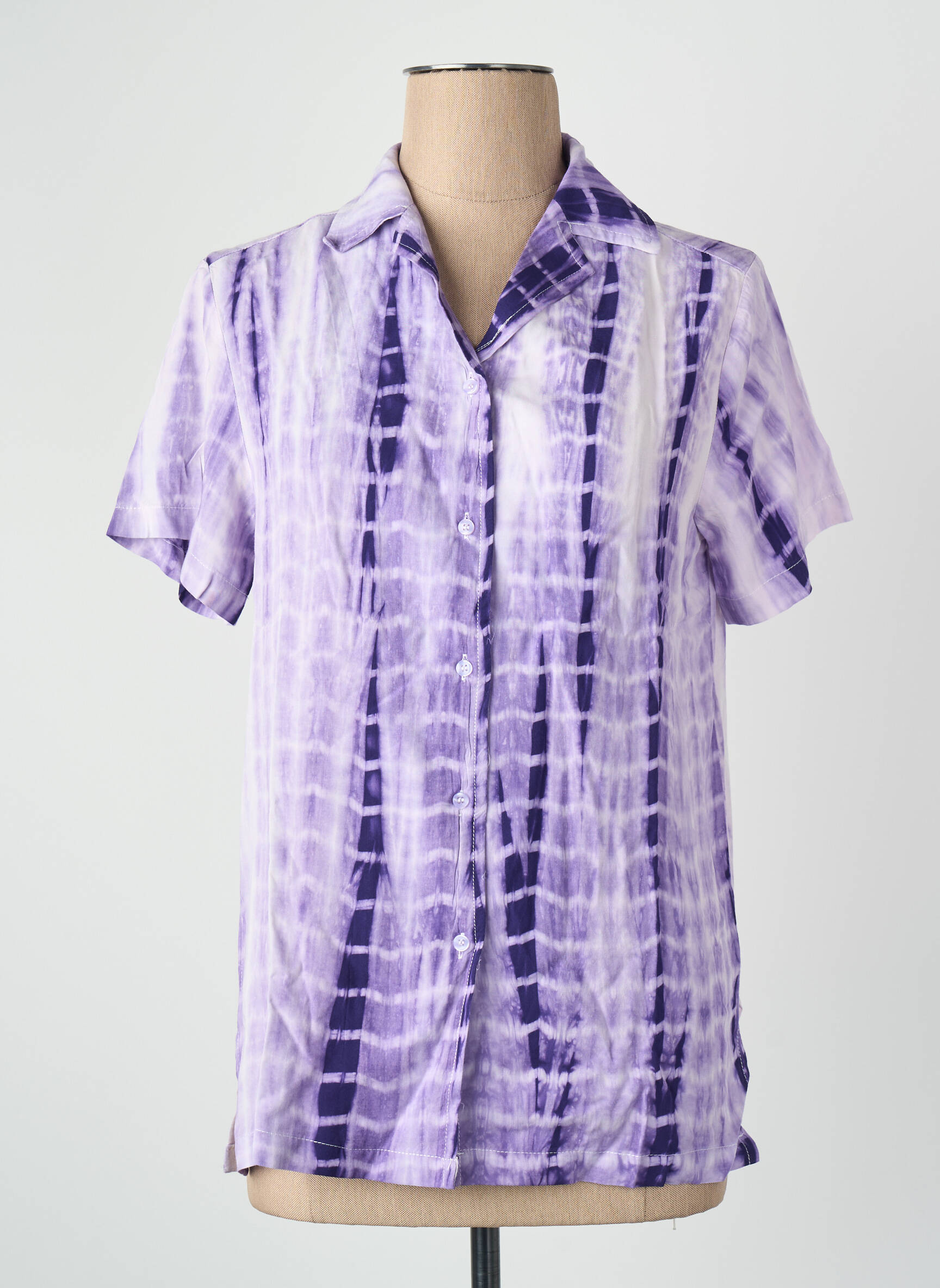 Moteriškas marškinys violetinis CEMI moteris