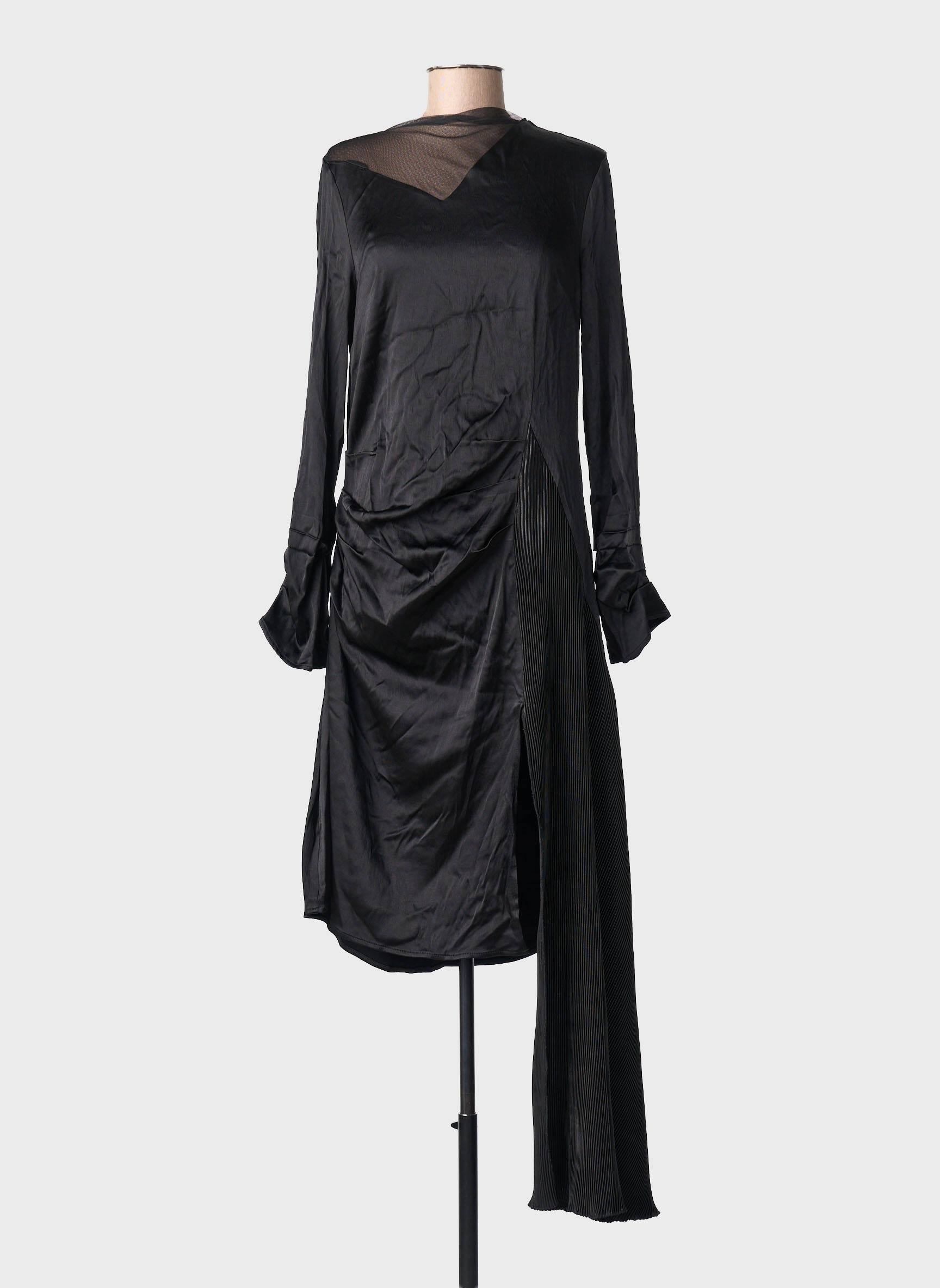 Ilga suknelė juodas YOUNG DESIGNERS moteris