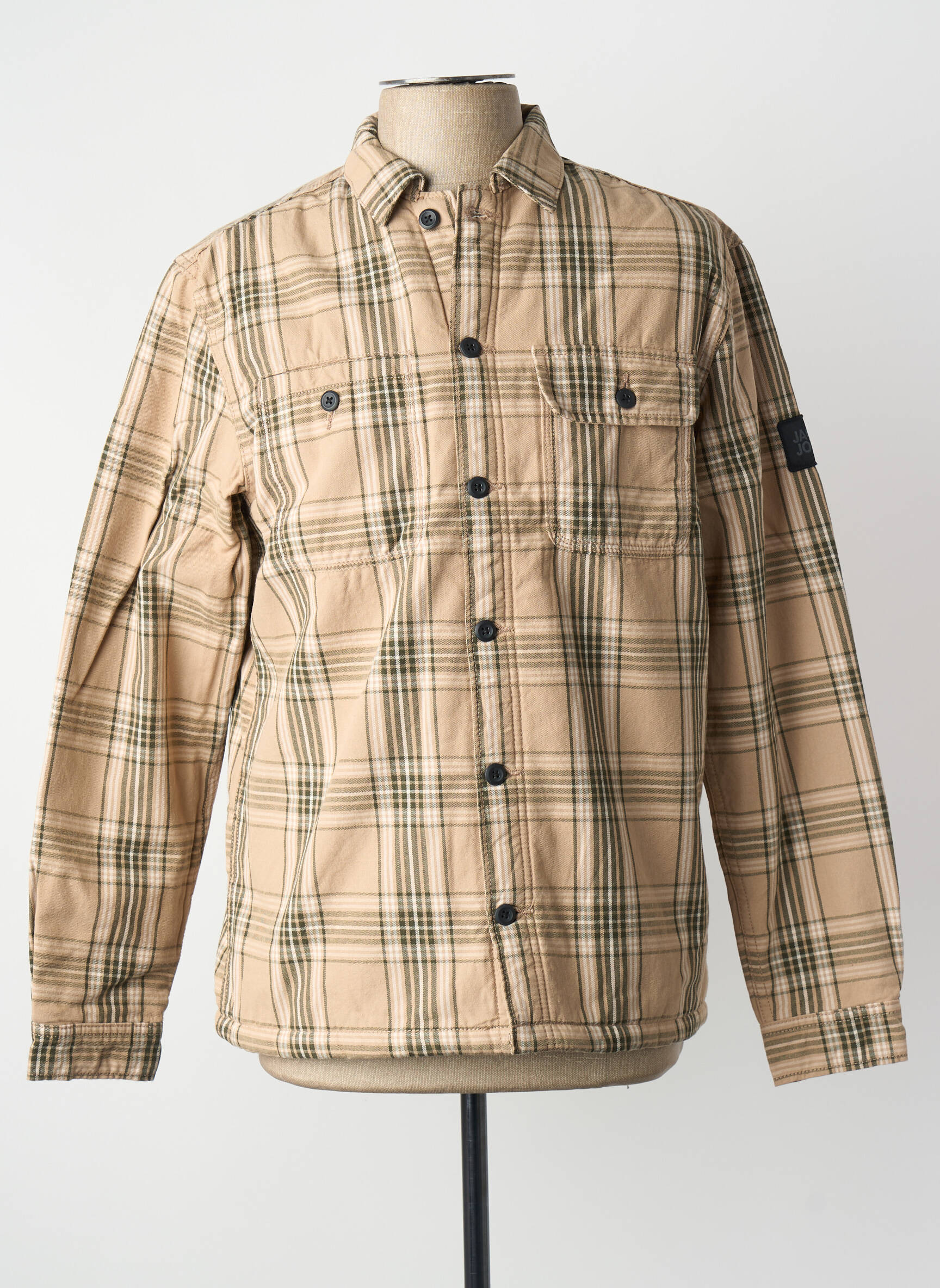 Kasdienis švarkas marškinių apykaklė bežinis JACK & JONES vyras