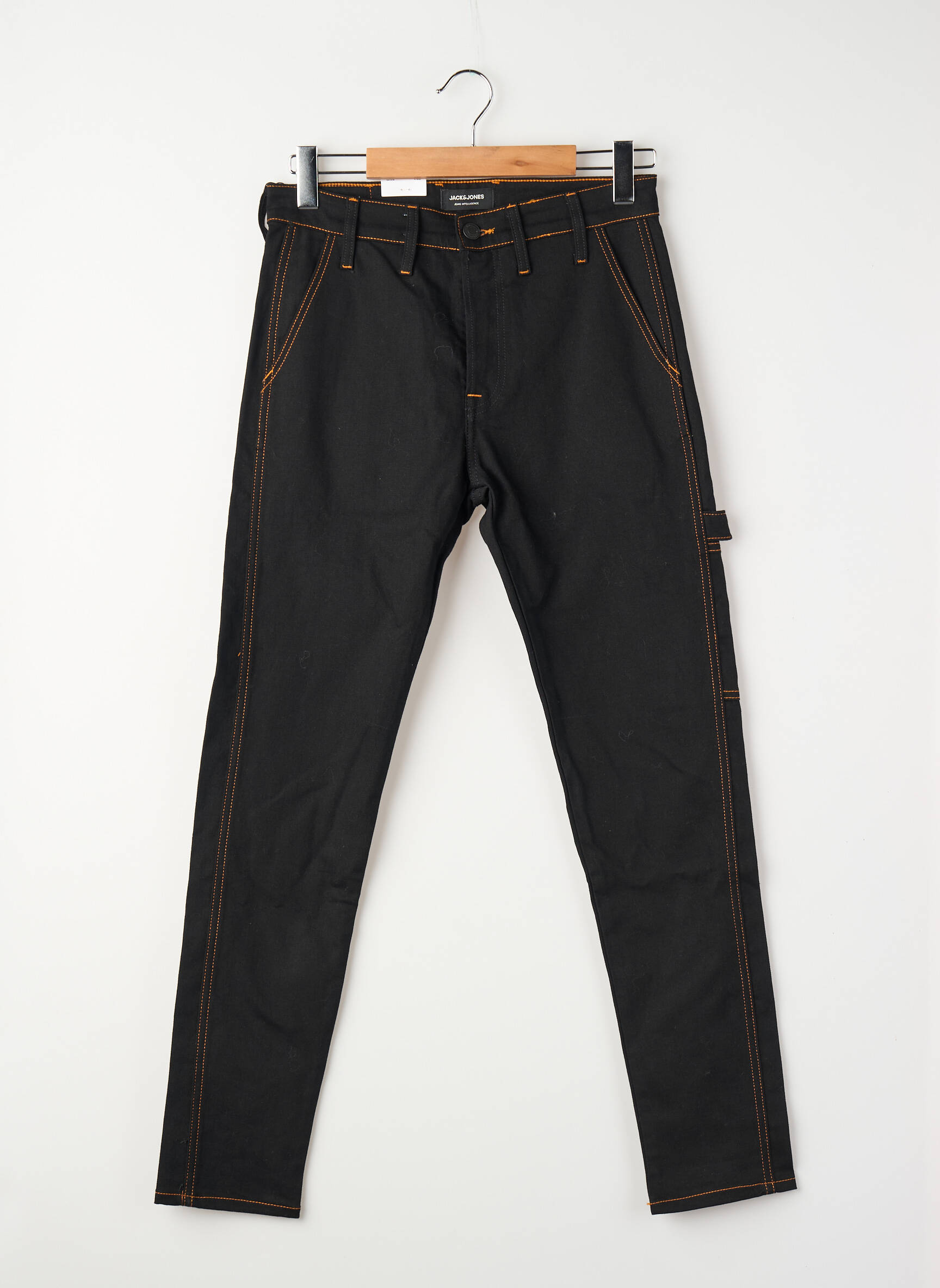 Lieknos džinsai juodas JACK & JONES vyras
