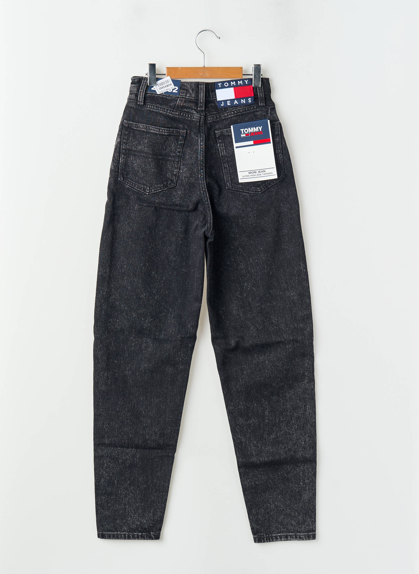 Mama džinsai juodas TOMMY HILFIGER moteris
