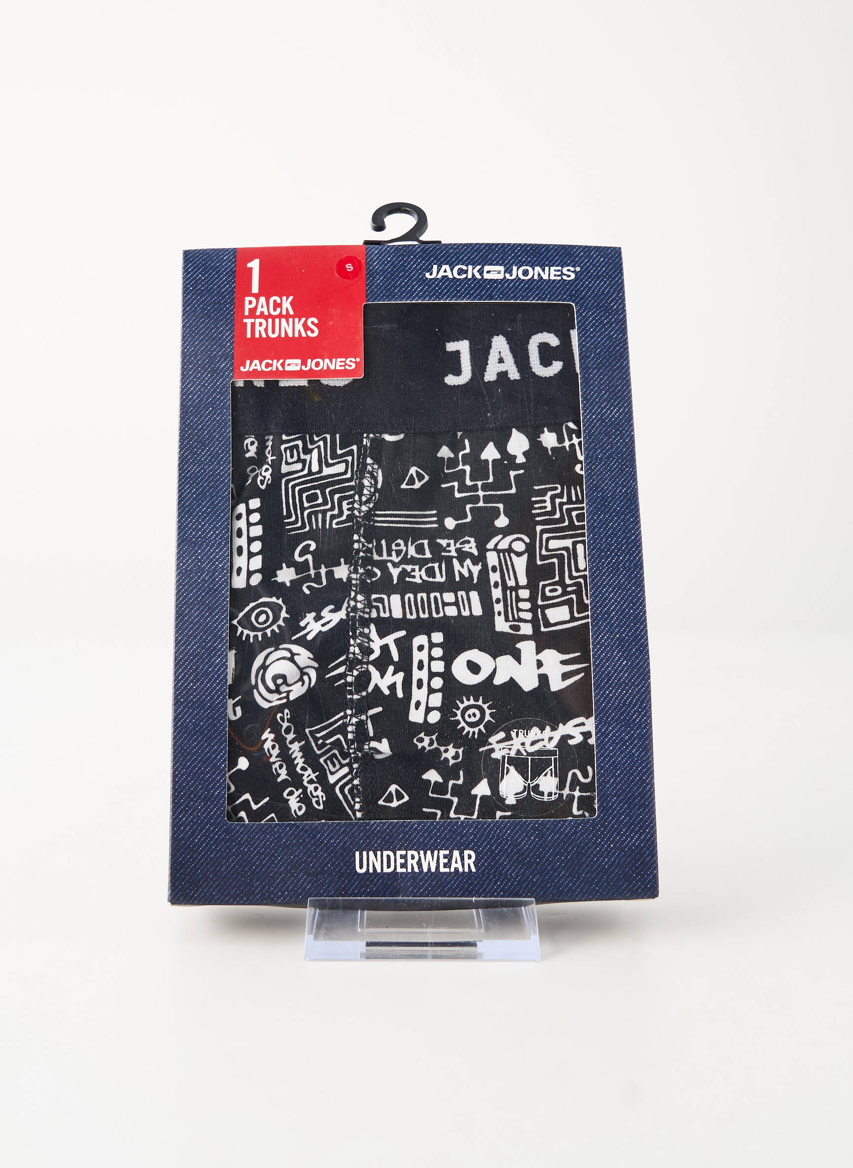 Bokseris juodas JACK & JONES vyras