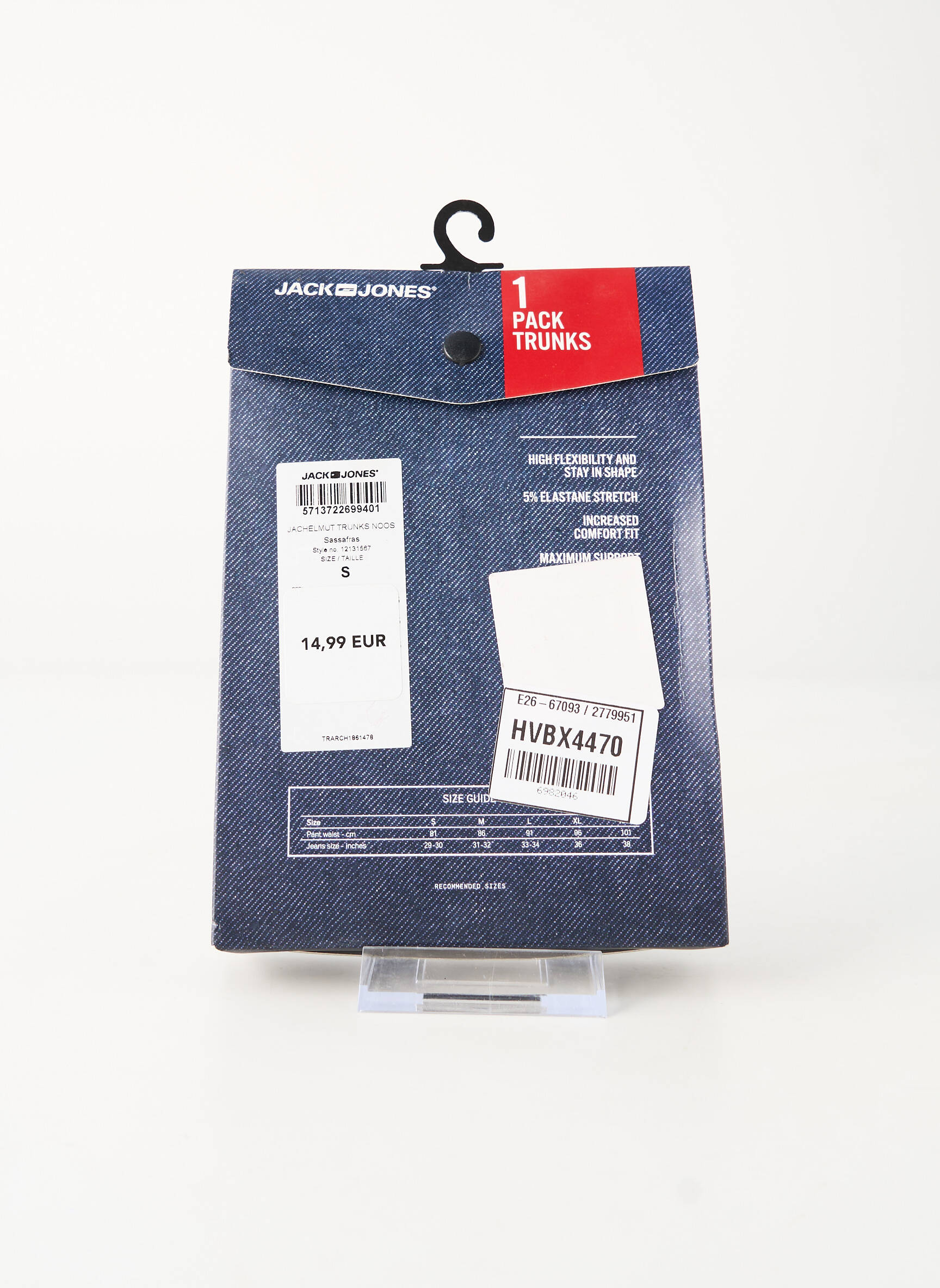 Bokseris rudas JACK & JONES vyras