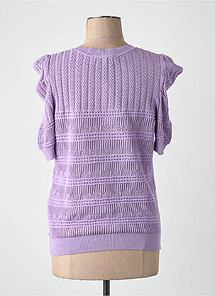 Megztinis violetinis MORGAN moteris