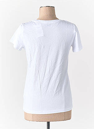 T-marškinys baltas MONSIEUR TSHIRT moteris