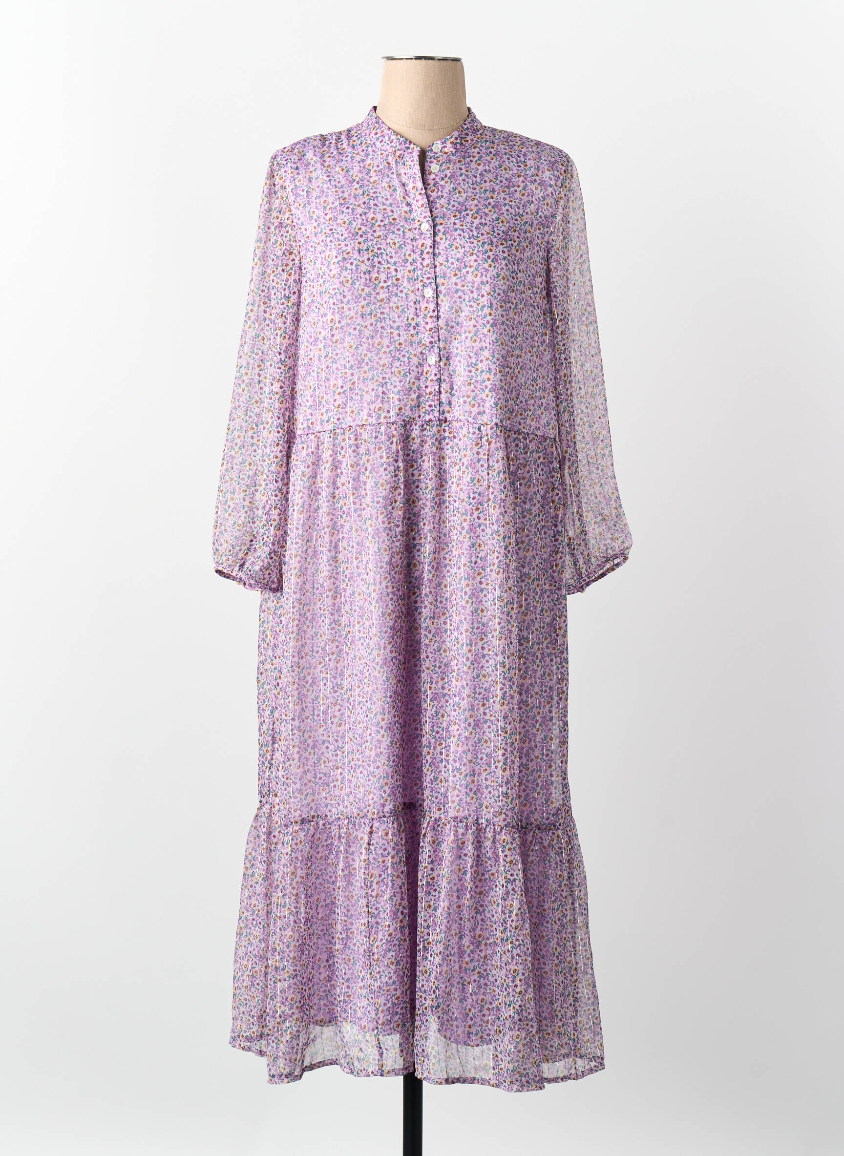 Ilga suknelė violetinis VERO MODA moteris