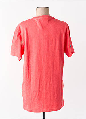 T-marškinys raudona SUPERDRY vyras