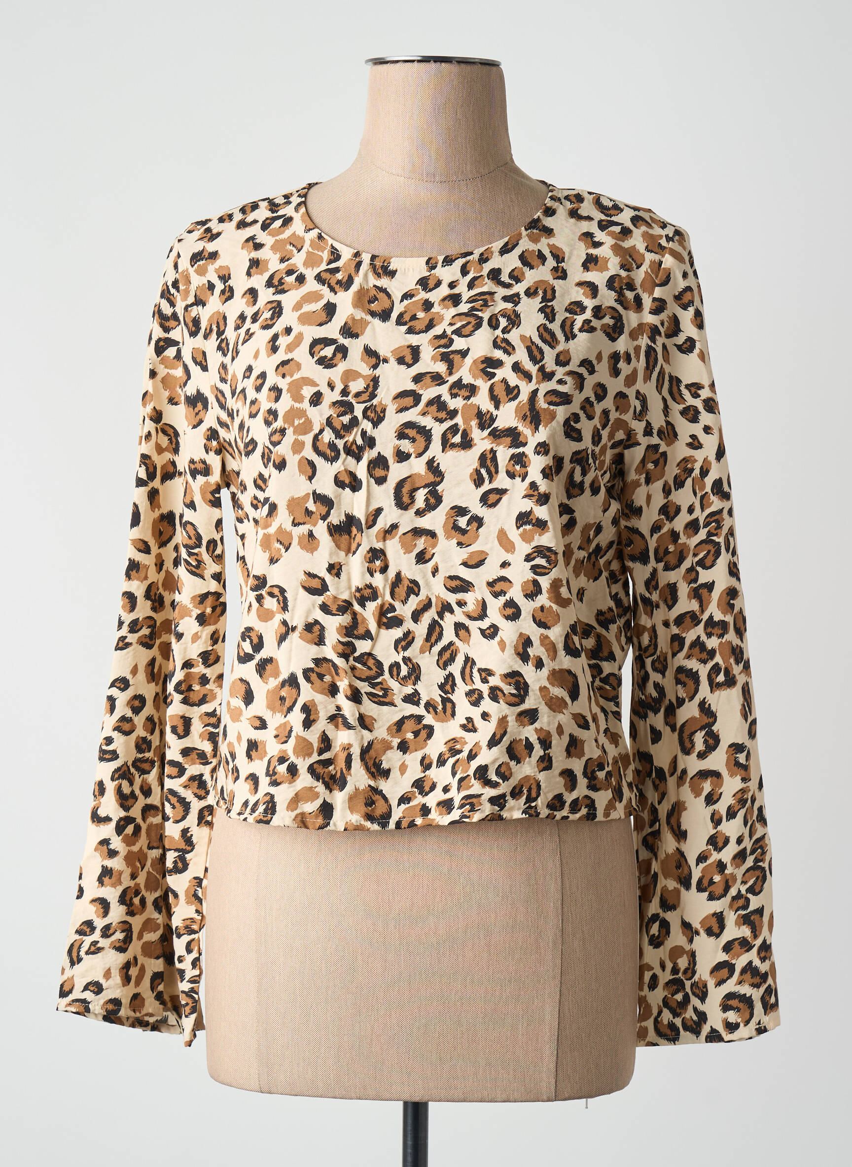 Bluzonai col v rudas JACQUELINE DE YONG moteris