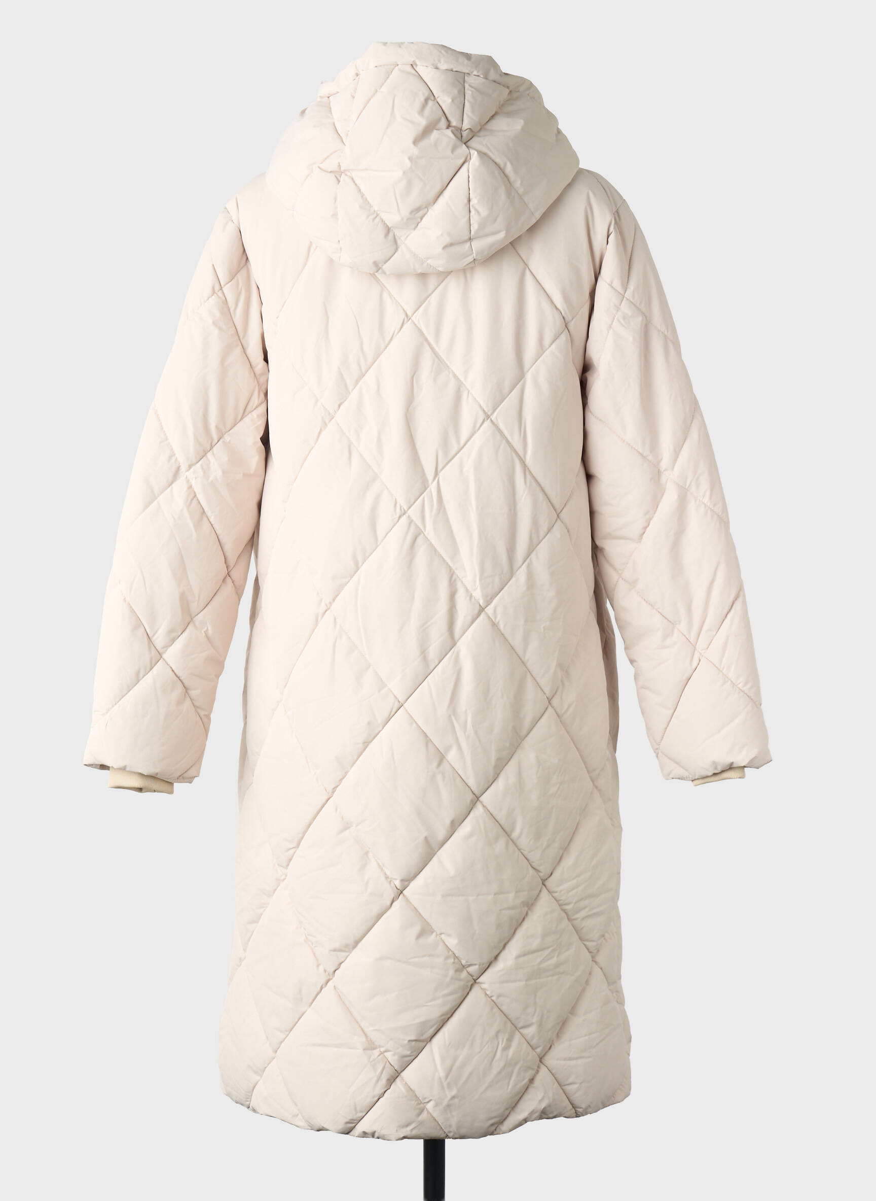 Ilgas paltas bežinis VERO MODA moteris