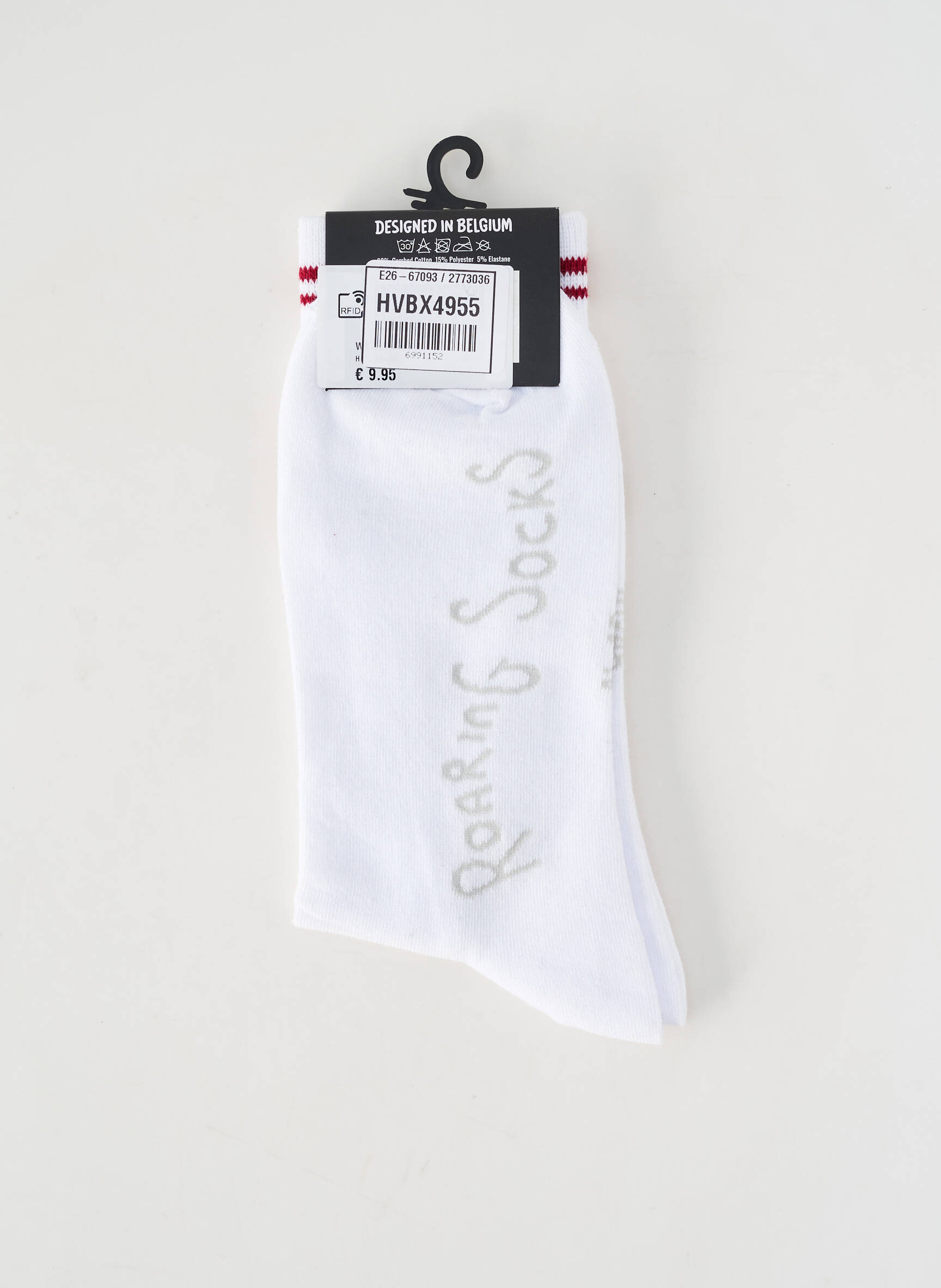 Kojinės baltas ROARING SOCKS vyras