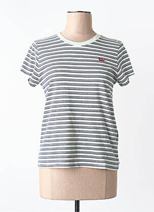 T-marškinys baltas LEVI'S moteris