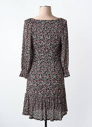 Pusilgių suknelė juodas MANGO moteris