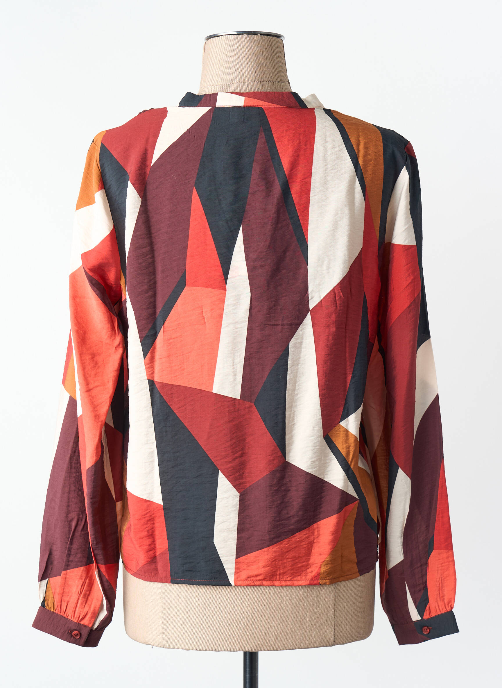 Moteriškas marškinys rudas VERO MODA moteris