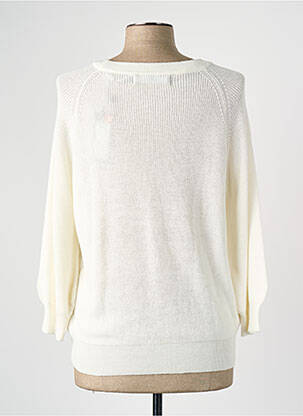 Megztinis 3/4 rankovės baltas VERO MODA moteris