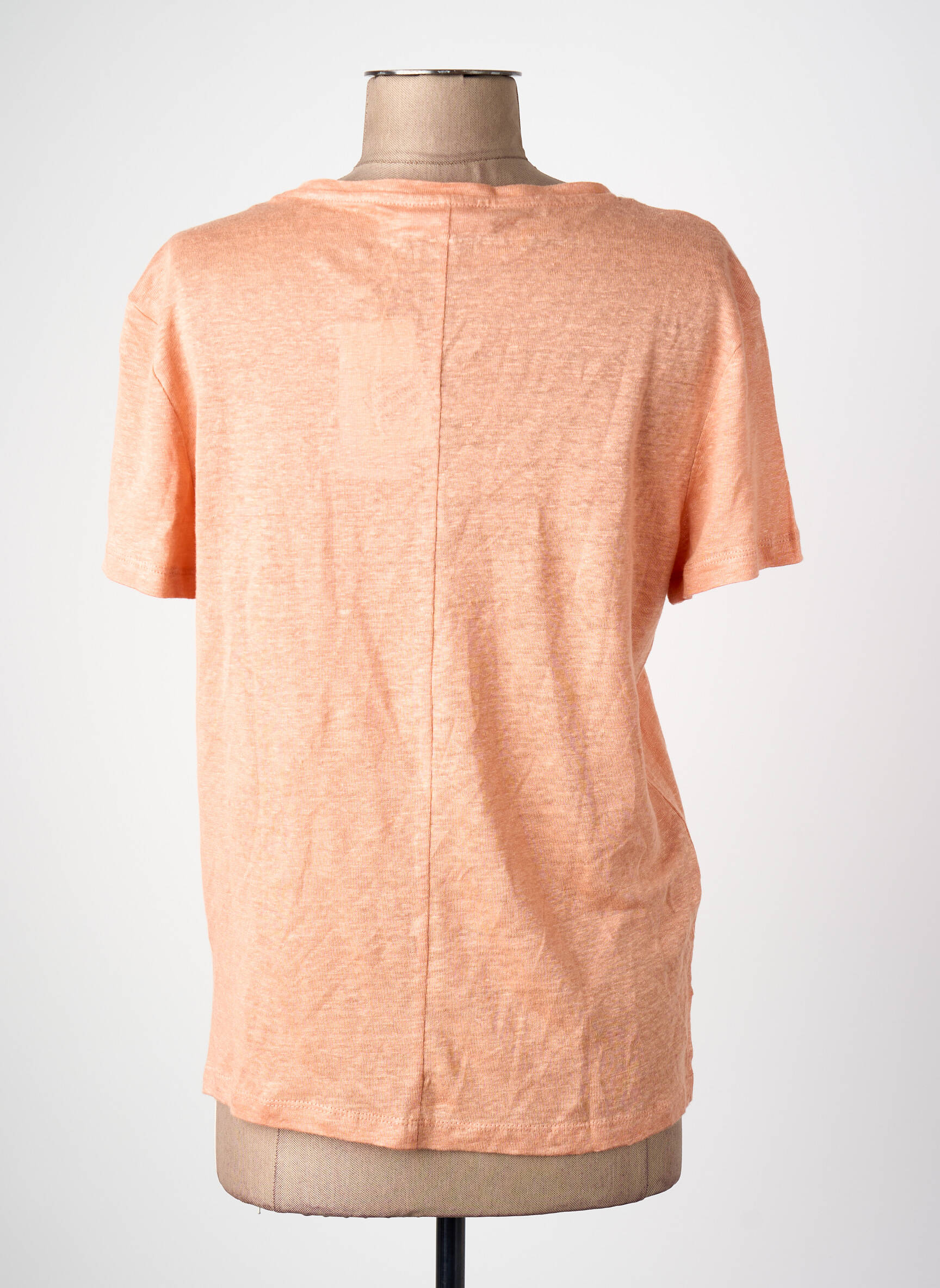 T-marškinys oranžinė MANGO moteris