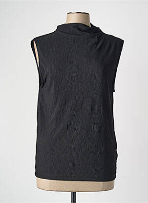 Marškiniai be rankovių juodas ASTRID BLACK LABEL moteris