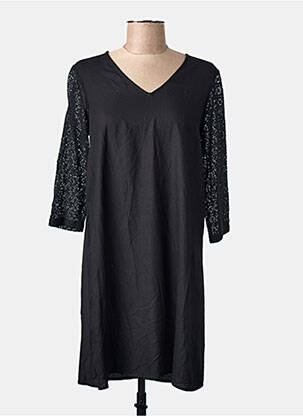Pusilgių suknelė juodas VERO MODA moteris