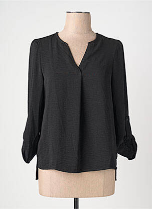 Moteriškas marškinys 3/4 rankovės juodas VERO MODA moteris
