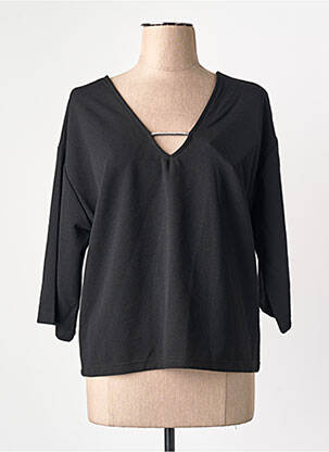 Bluzonai 3/4 rankovės 3/4 rankovės juodas VERO MODA moteris