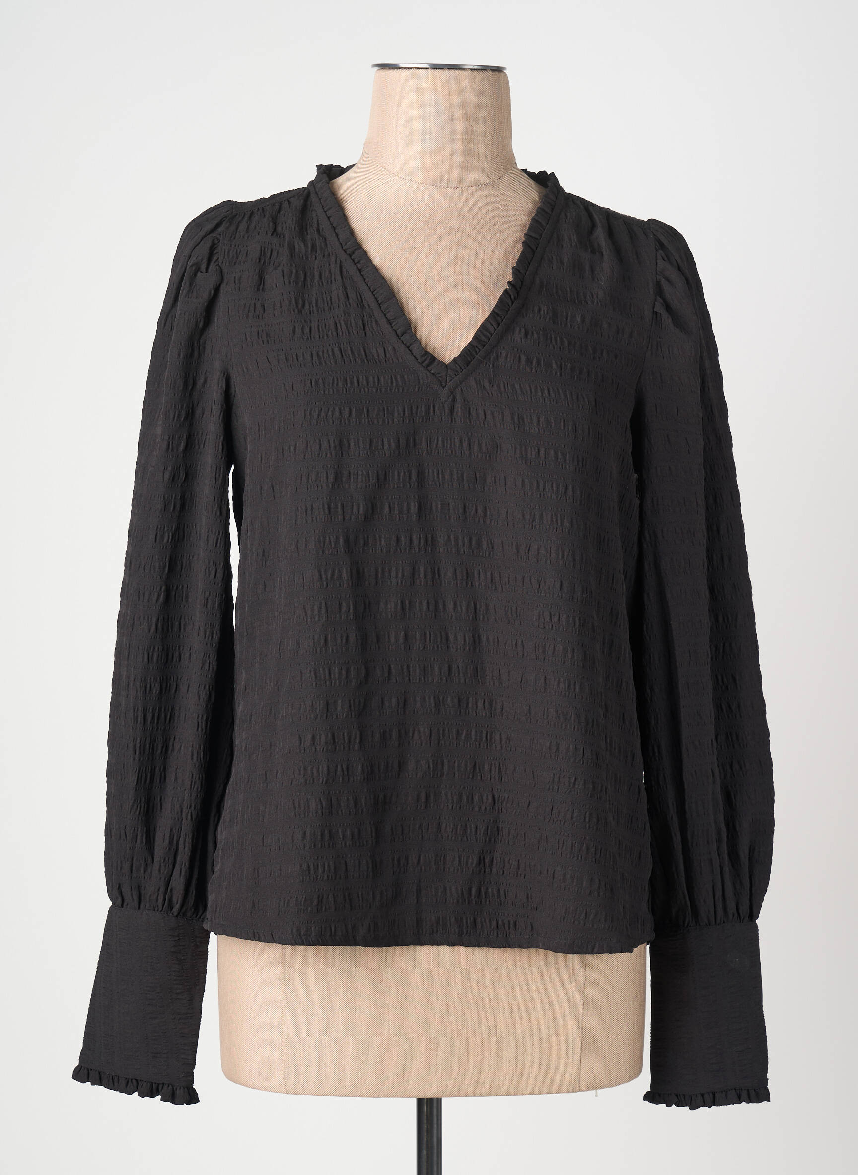 Moteriškas marškinys juodas VERO MODA moteris