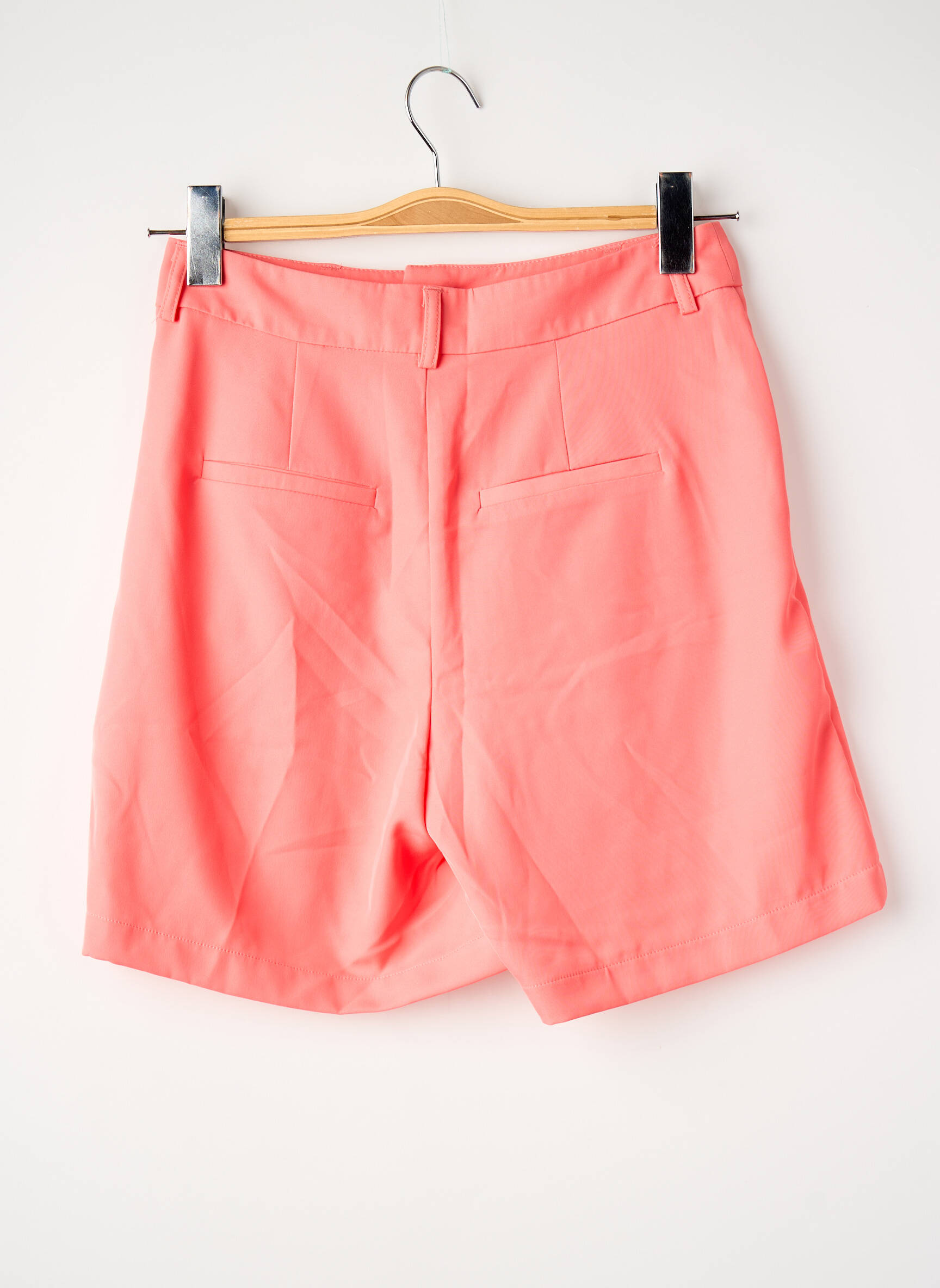 Bermudas aukšta talija aukšta talija rožinė ONLY moteris