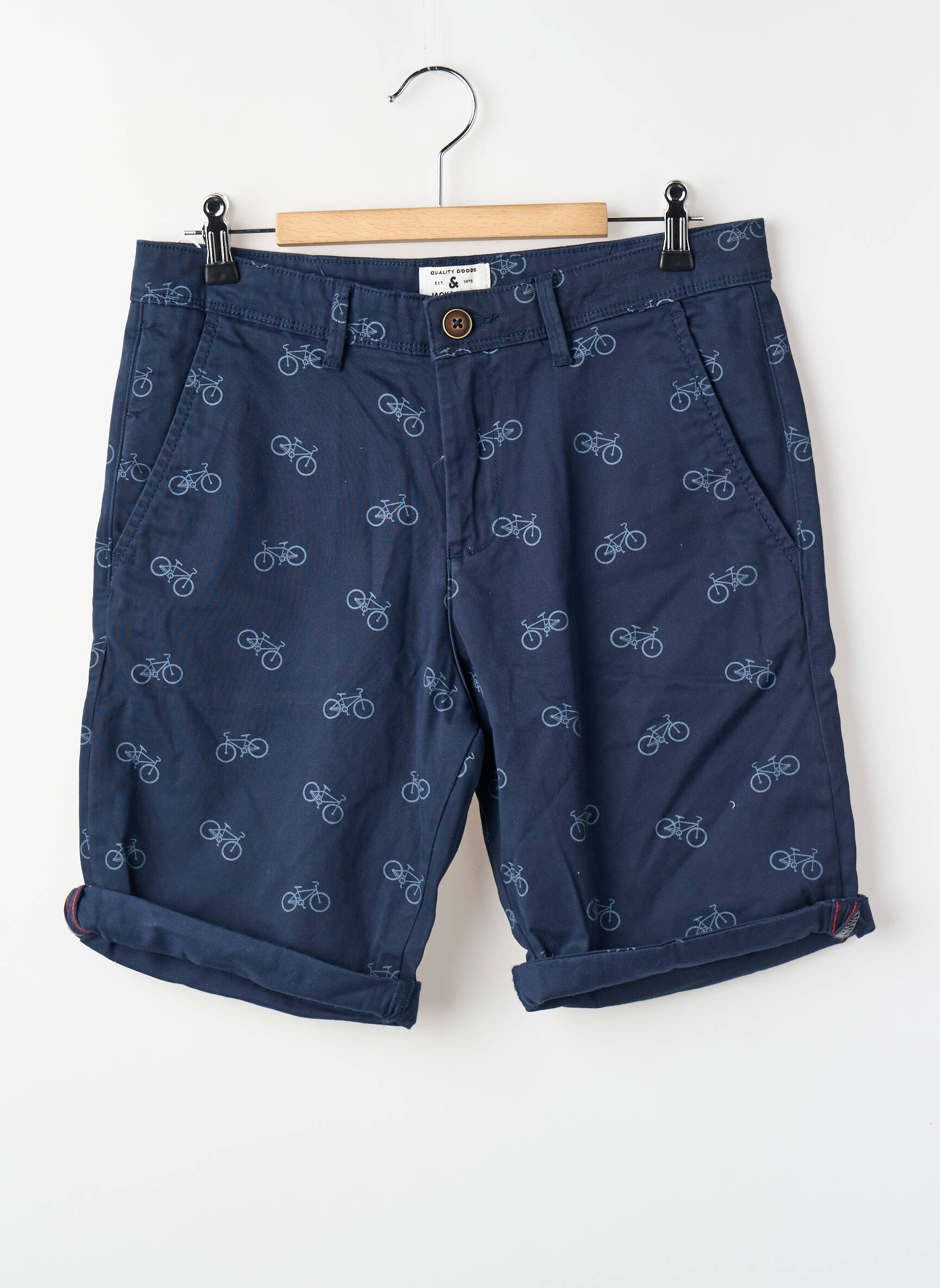 Bermudas mėlyna JACK & JONES vyras
